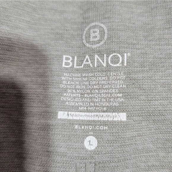 Blanqi Hipster Contour Gray Leggings Size Large Maternity - Picture 6 of 12